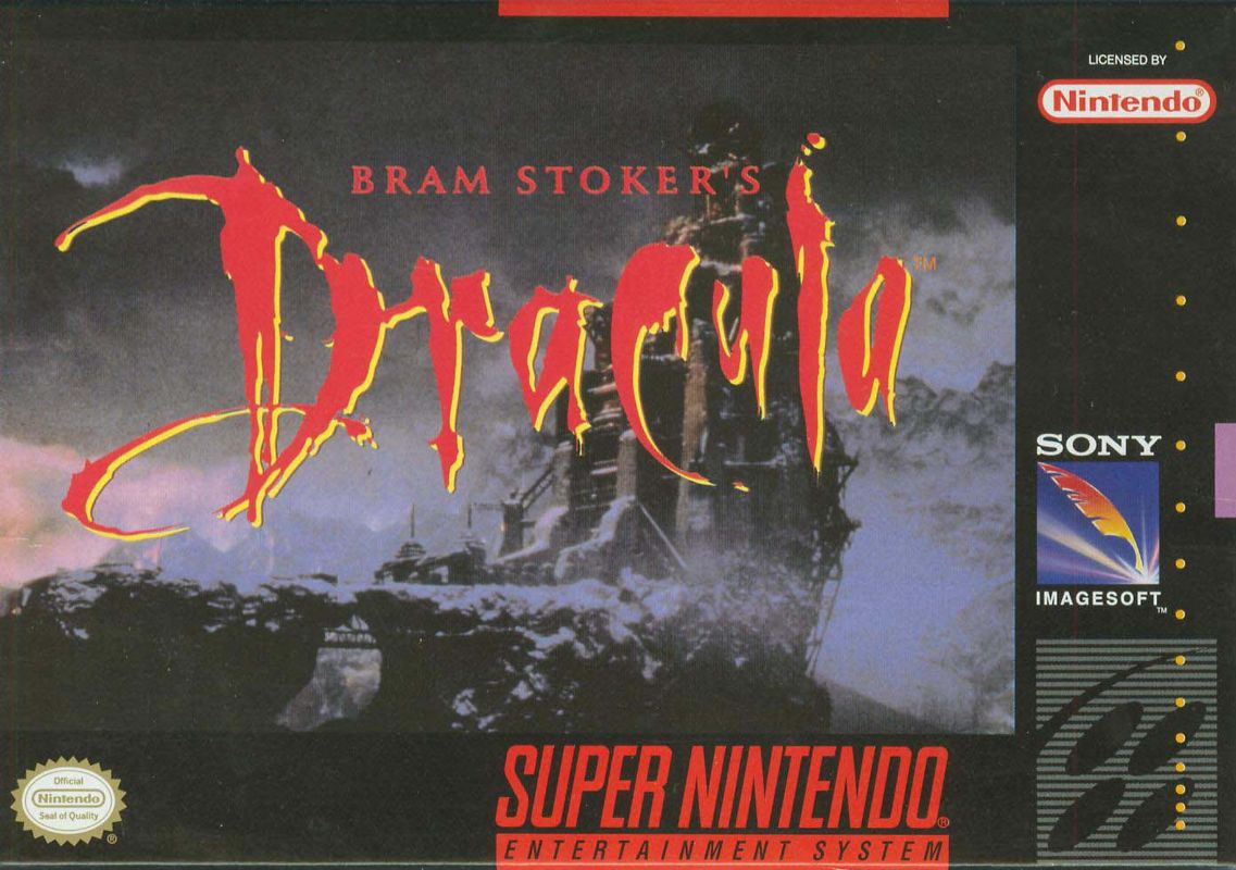 Bram Stoker's Dracula box art for Sega Genesis